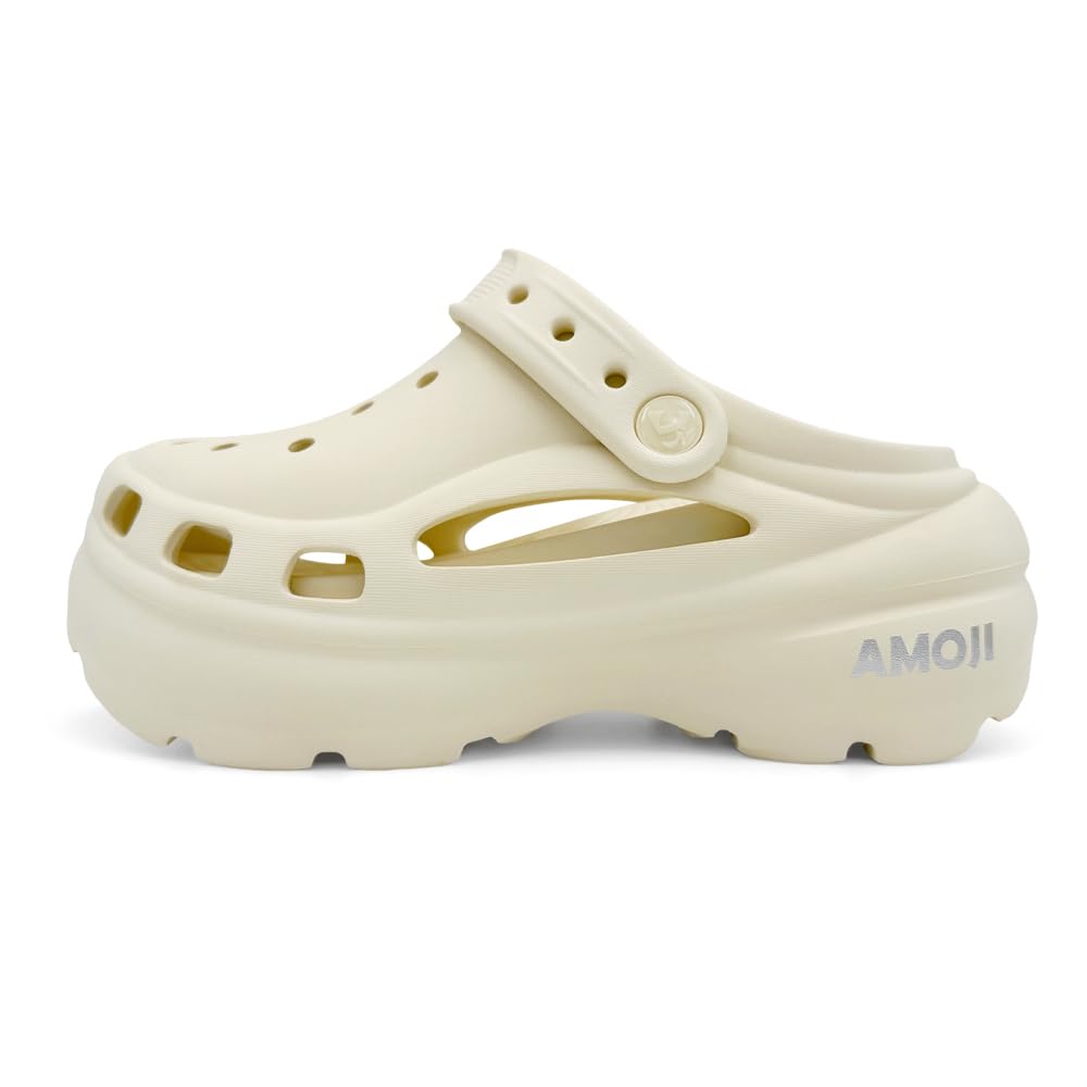 Clog Sabo Summer Thick Outdoor [Amozi] Women's Sandals, Sandals, Sandals, Casual, Fashionable, Summer, Use, Atsuko, Breathable, 7MM, Sole, Wear,