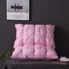 Luxury 100% Goose Down Feather Stuffed Pillows Pinch Pleat Design Neck Protection Bed Pure Cotton Cover Cushion for Sleeping