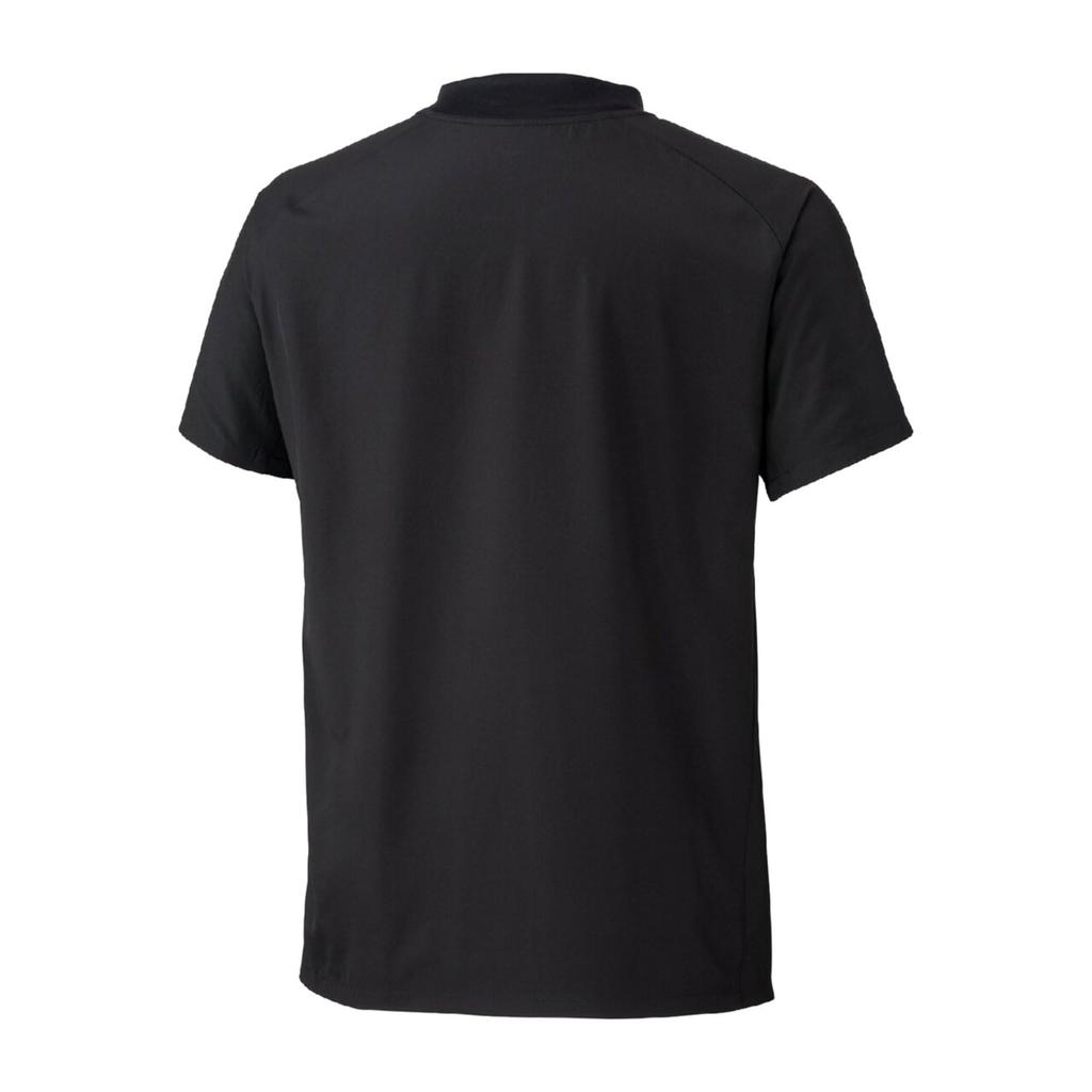 [Mizuno] Volleyball Wear N-XT Short-Sleeve Piste V2JED000 Unisex Black x Blue S