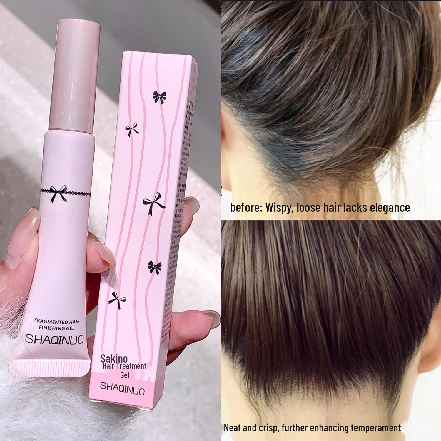 

SHAQINUO Anti-Frizz Non-Greasy Hair Finishing Gel for All Ages