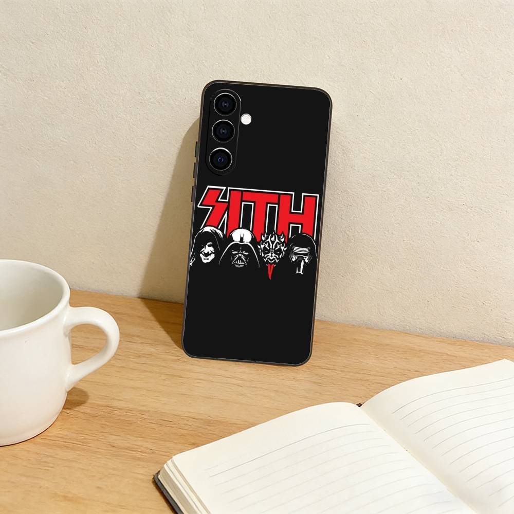 Metal B-Band D-Death Phone Case For Samsung Galaxy A73,A72,A71,A70,A53,A52,A51,Others Soft Black Cover