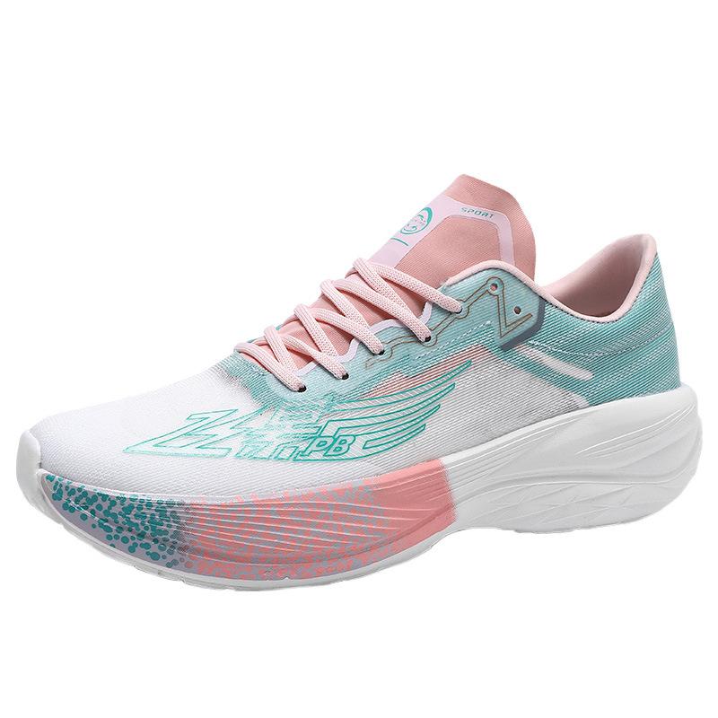 Beliebte Studenten-Rennschuhe Professionelle Leichtathletik-Sportschuhe Flying Shadow Ultraleichte Laufschuhe Damen-Flying PB Carbonplatte Laufschuhe