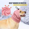 Headwear Dog Scarf Cold-Proof Design Stress Reduction Pet Noise Reduction Polyester Noise Cancelling Dog Hat Pet Accessories