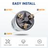 New 12V Universal 3 Position 3 Terminal Engine Ignition Switch 2 Keys For Car Motorcycle Tractor Forklift Truck Scooter Trailer