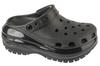 Classic Crush Clog, schwarze Pantoletten für Damen