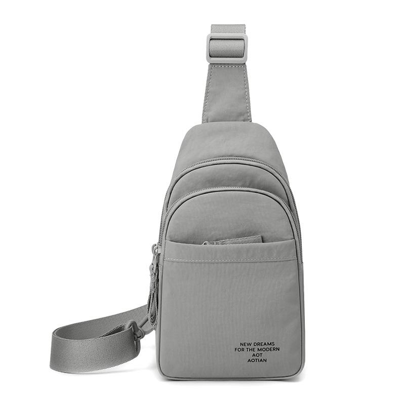 Unisex Chest Bag Commuter Shoulder Bag Multifunctional Crossbody Bag