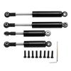 RC Front Rear Shock Absorbers Aluminum Alloy Steel High Elastic Spring CNC Easy Replaceable RC Parts for Axial 1 18