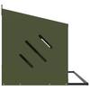 4 Compartment Chicken Nesting Box In Olive Green Metal