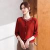 2026 Chic Spring & Autumn Sweater for Young and Middle-Aged Women: Fashionable Knit Base Layer Top