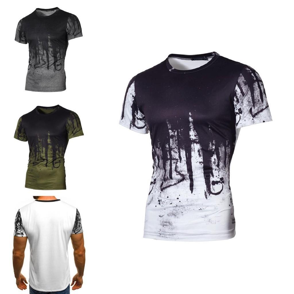 Premium Quality Mens T Shirt Slim Fit Casual T-shirt For Summer And Sport Activities