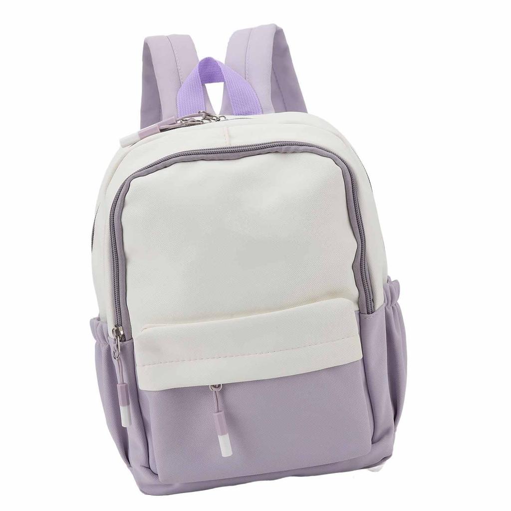 Backpack Simple Style Waterproof Versatile Large Capacity Laptop Work Business Backpack for Office School Travel Purple