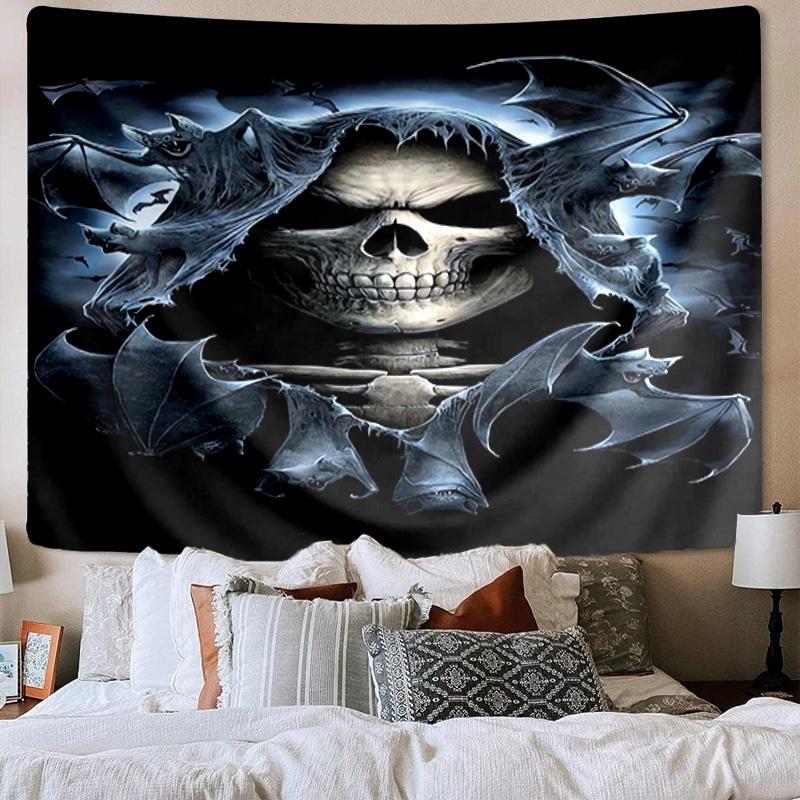 Day Of The Dead Celebration Tapestry Room Decoration Wall Hanging for Living Room Bedroom, dormitory, Birthday and Christmas gifts