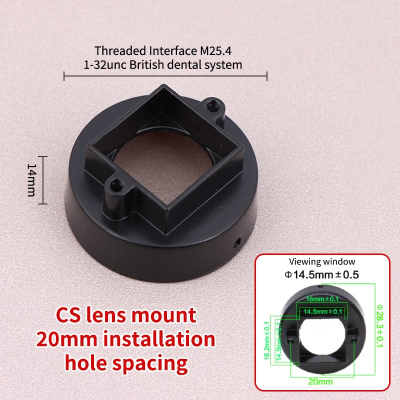 20 mm/22 mm Hulafstand Cs Gevind Objektivmontering Metalholder Ccd/Cmos Modul Objektivstander Tilbehør
