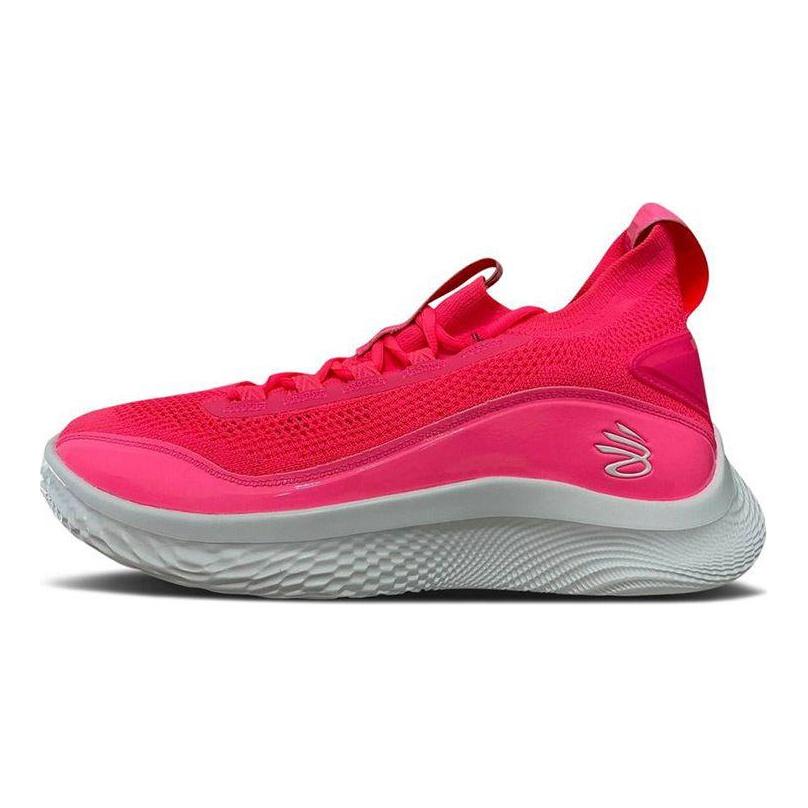 Curry Brand Curry 8 NM Pink Unisex Sneakers White 3024785-606