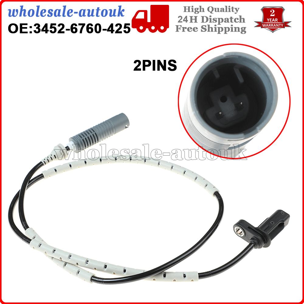 2PCS ABS Wheel Speed Sensor Rear Left / Right BMW 3 Series E90 E92 323 325 328 I