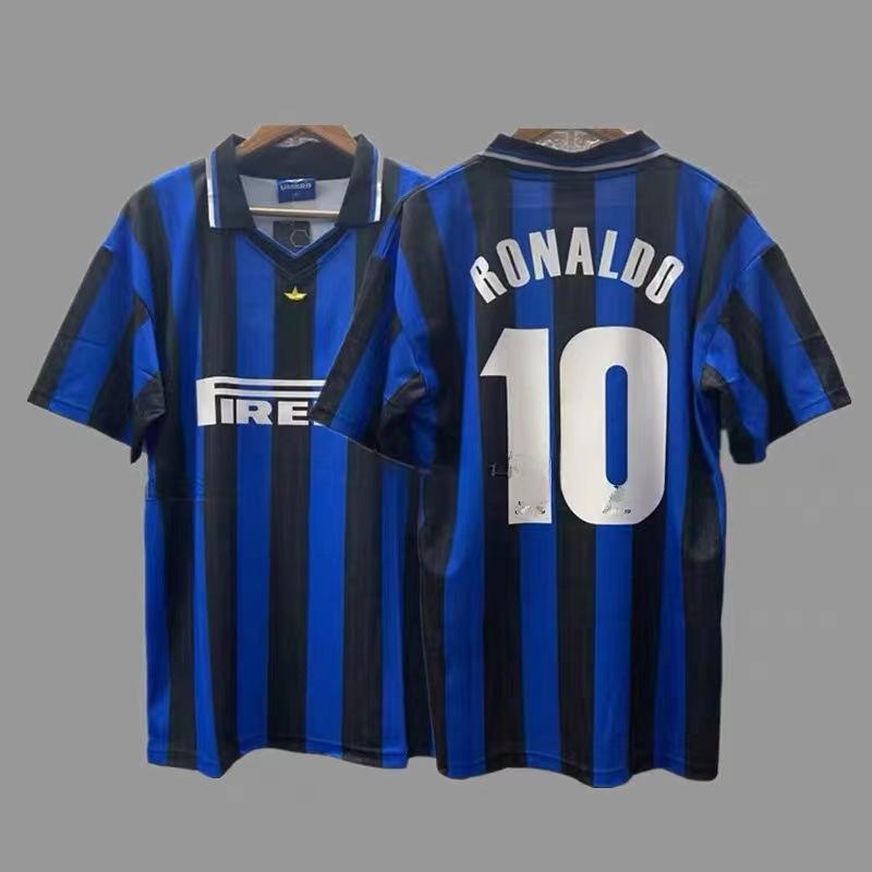 Vintage jersey 0607AC Milan No. 22 Kaka national team Brazil France Portugal short-sleeved home and away jersey