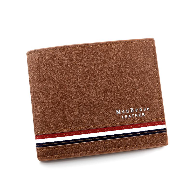 Men's Personalized Silk Screen Coin Purse & Frosted Clutch Wallet