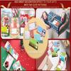 500pcs Christmas Self-Adhesive Gift Tags – 2x1.5 Inch Foil Labels With 5 Classic Designs For Holiday Gifts, Birthday, Special Occasions