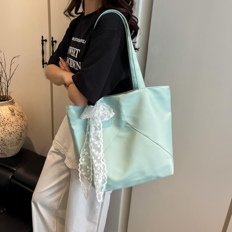 Japanese and Korean Version of Foreign Style Big Bag Niche Design Lazy Style New Casual Fashion Women's Simple Spring Tote Bag