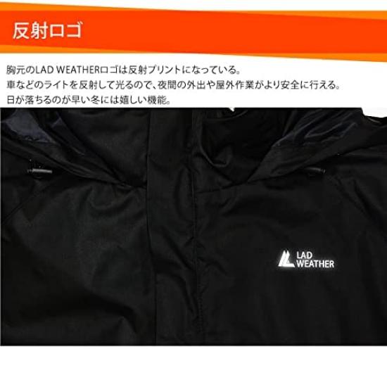 Cold Weather Jacket Made with 200g of American Super Warm with Aluminum Treated with Teflon Fabric Protector To Repel and Cold Weather Khaki X Black