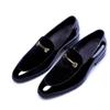 Mode Herren Luxus Business Oxford Lederschuhe für Herren Atmungsaktive Lackleder Formelle Schuhe große Größe Herren Büro Hochzeit Ballerinas Männlich