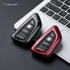 Carbon Fiber Car Key Case Shell Cover Fit For Bmw F10 F20 F30 G20 G30 X1 X3 X5 I8 T-Carbon Key Cover Auto Accessories