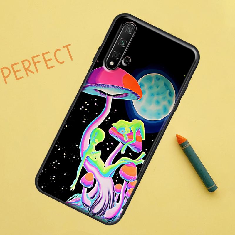 

Чехол Mushroom Moon Shroom Farmer для Huawei Nova 9 10 SE 11i 8i 7i 3i Nova 5T Y60 Y61 Y70 Y90 P20 P30 P40 Lite P60 Pro Huawei Nova 7i