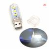 Portable Mini Led Night Light Camping Equipment Usb Power 3 Led Light Chips Lamp
