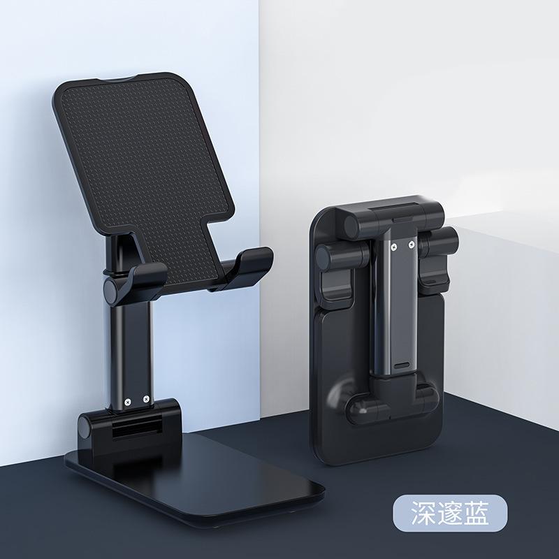 Popular Selling Adjustable Telescopic Folding Desktop Phone Stand Smartphones Supported Flexible Easy-to-Use Desk Phone Holder чёрный