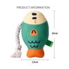 Fish Shaped Dog Squeaky Toy Plush Grind Teeth Toy Cute Chew Play Toy  for Relieve Boredom