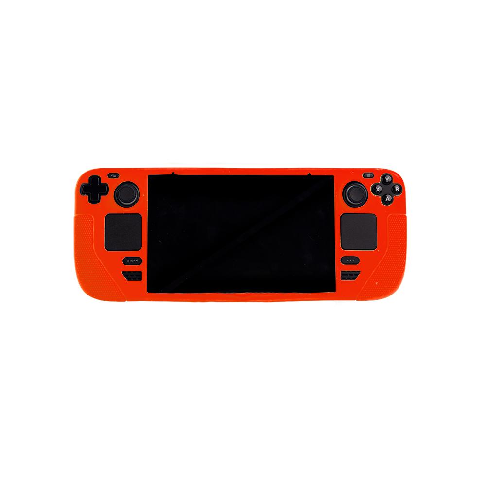 Silicone Cover Case for Steam Deck Silicone Protective Shell Skin for Steam Deck Accessories Full Protect красный
