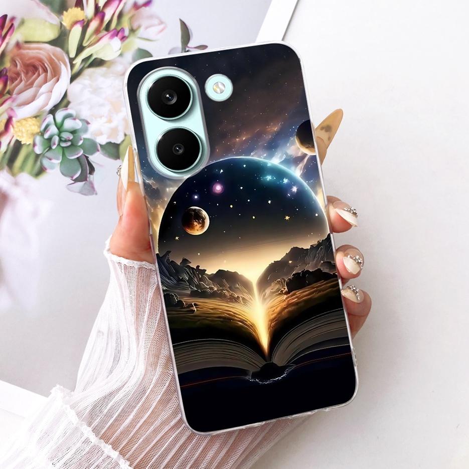 For Xiaomi Poco X8 Pro 5G Case Cute Love Heart Painted Cover Soft Slim Phone Case For Xiaomi Poco X8 Pro Max PocoX8 Pro 5G Shell