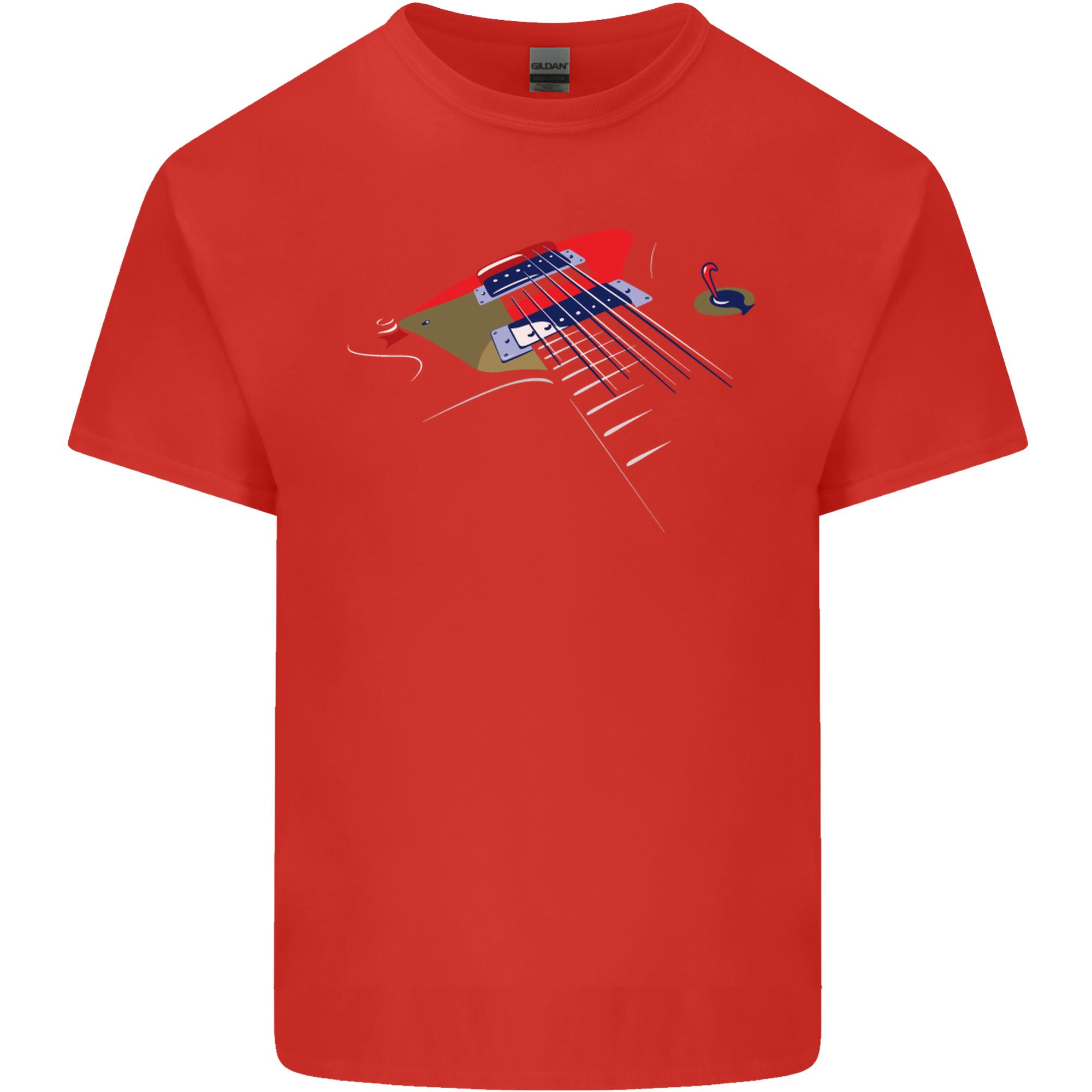 Guitar Perspective Guitarist Bass Electric Unisexs Light Cotton TShirt S