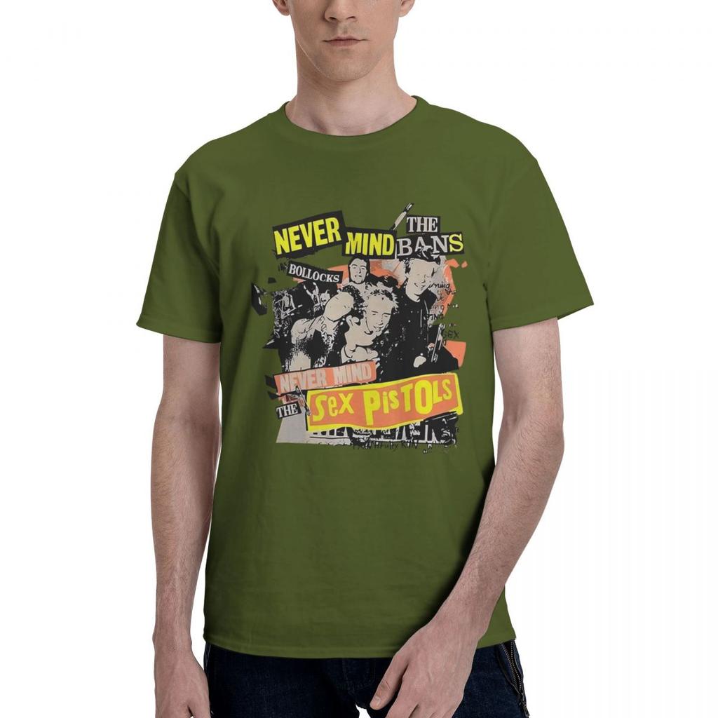 Sex Pistols Vintage 1 100 Cotton Casual Breathable Confortable Men Top Mens TShirts Man Clothes