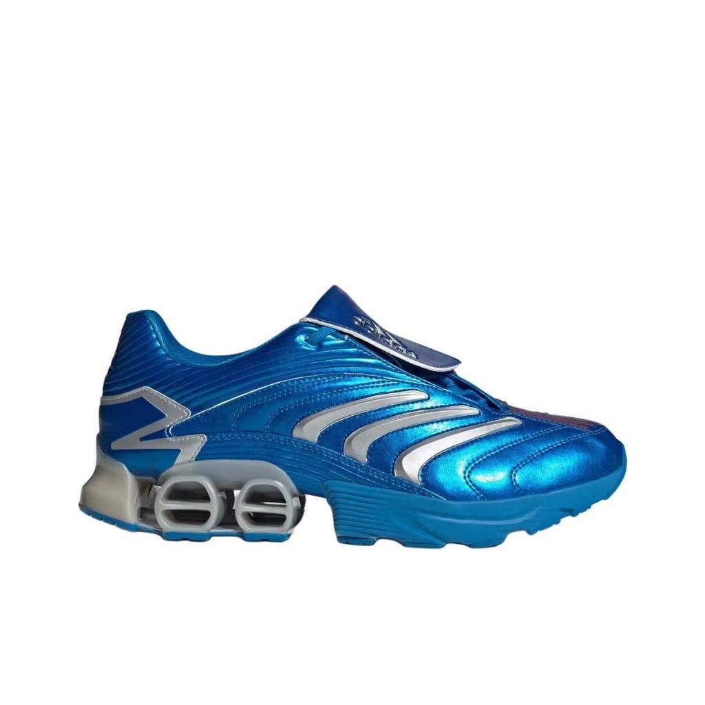 adidas Predator Megaride Metallic Shock Blue Unisex Sportbačiai Sidabro-Metaliniai Geriau-Raudoni JI3515