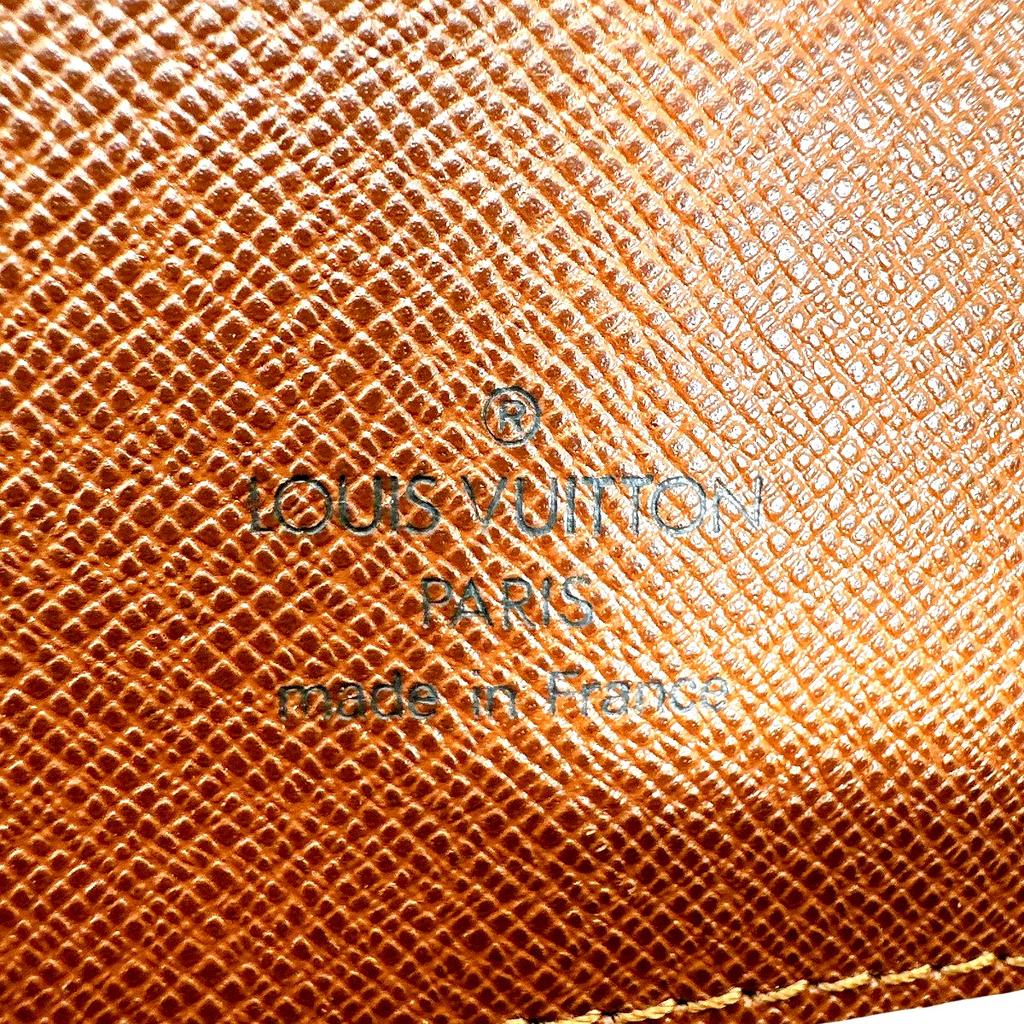 LOUIS VUITTON Monogram Musette Tango Short Monogram canvas Brown Women M51257 Used