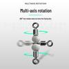 Non-Damaging T-Shaped Luminous Large Fish Swivel Hook Separator with 8-Shaped Rock Fishing Ring