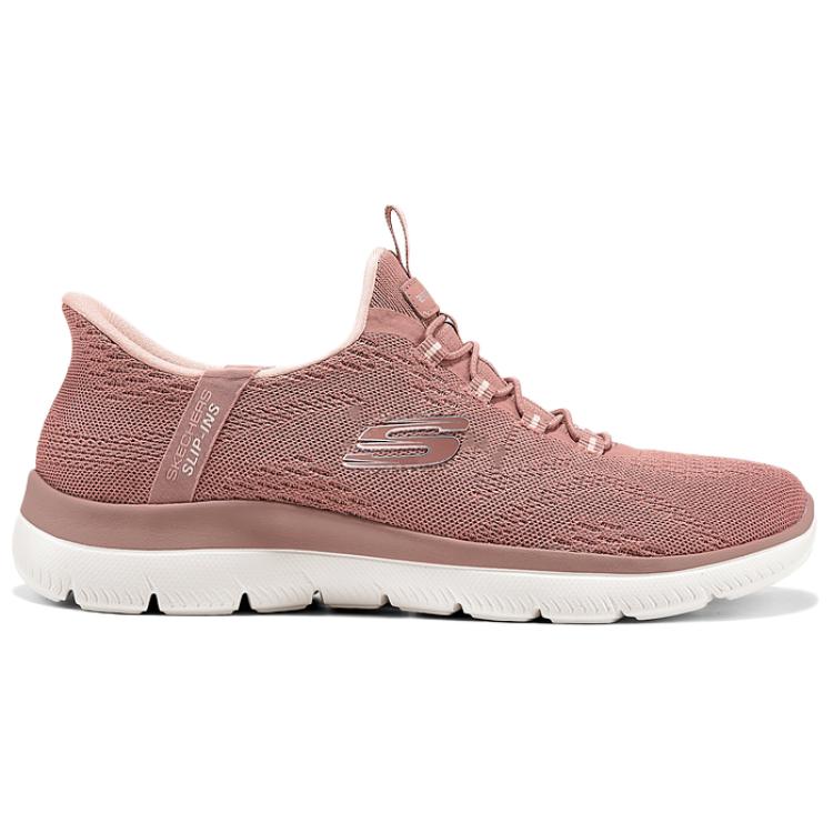 Skechers Summits Sport Dames Kastanjebruin Lage Casual Schoenen Zacht Comfort Slijtvast 150284-RUST