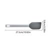 Heat-Resistant Silicone Spatula for Baking and Cooking Includes Butter Mixer and Cake Scraper Utensil Set
