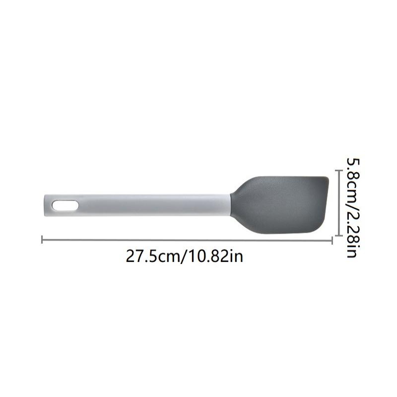 Heat-Resistant Silicone Spatula for Baking and Cooking Includes Butter Mixer and Cake Scraper Utensil Set