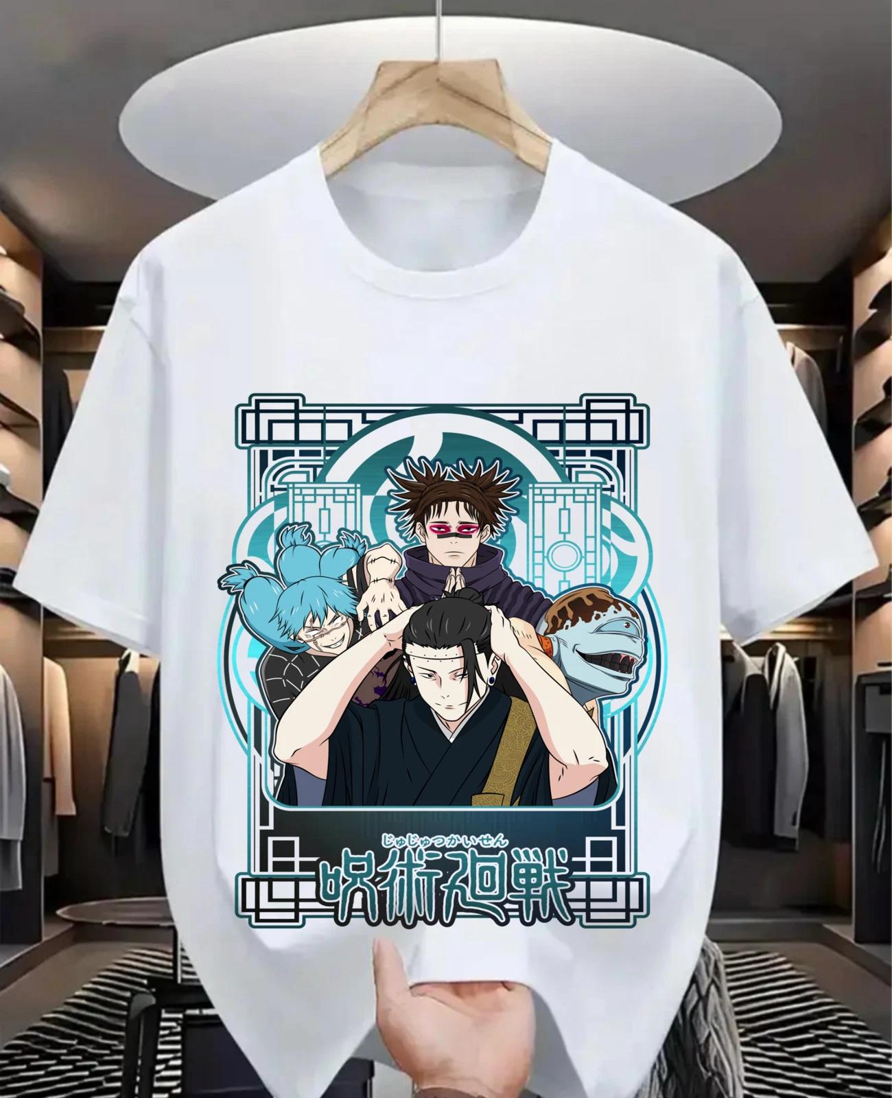 

Футболка Yuji Itadori Aoi Todo Jujutsu Kaisen, подарочная эксклюзивная черная рубашка, все размеры S