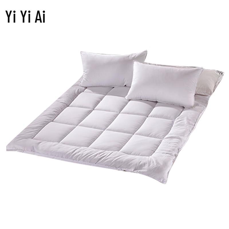 Yiyi Ai Pure White Cotton Anti-Feather Mattress Topper