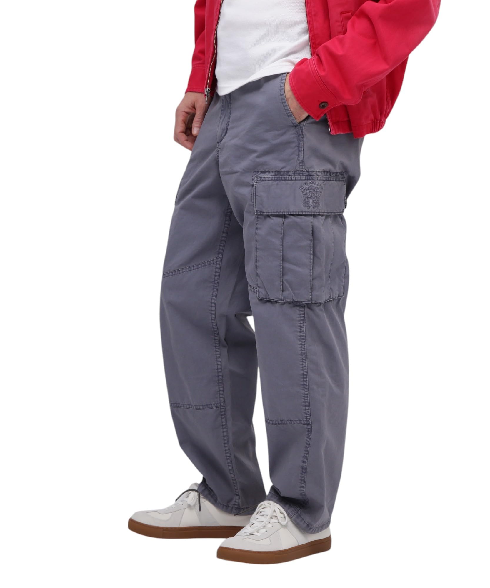 

AVIREX MODERN NAVAL CARGO PANTS Men s S 020 Gray 783-5110018