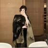 Autumn & Winter Imitation Cashmere Knitted Shawl - Artistic Travel-Ready Cape