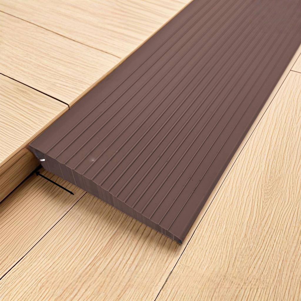 1pc Rise Threshold Ramp – Ramp for Doorways, Cuttable Ramp with Adhesive, Indoor Outdoor Curb Ramp for Doorways, Curb, Power Sco