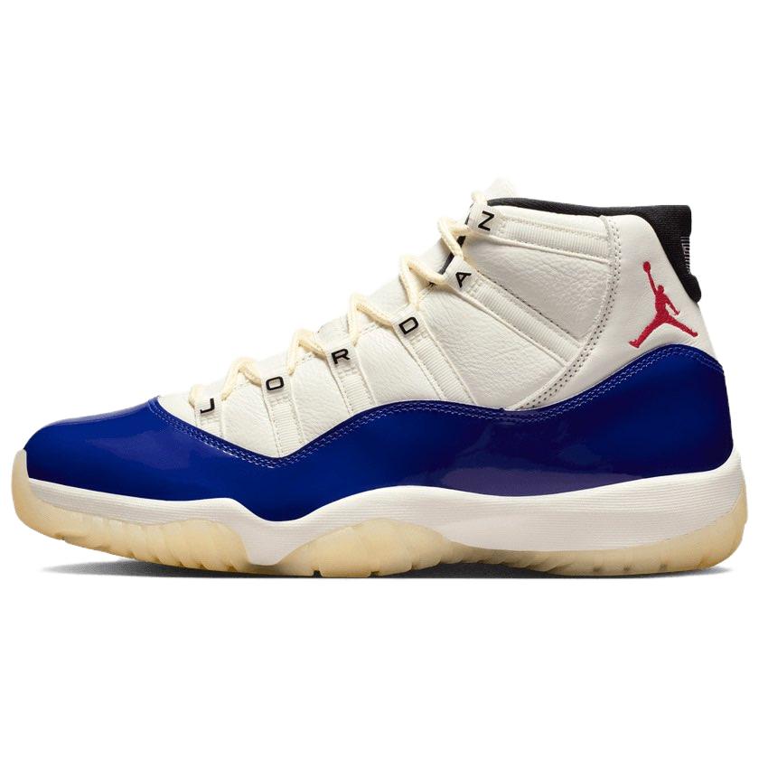 Air Jordan 11 Retro Rare Air Men Sneakers Blue Deep-Royal-Blue Fire-Red IH0296-400