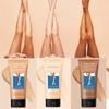 Loção para Maquiagem das Pernas Tom de Pele Uniforme Base Corporal Impermeável de Longa Duração Creme Bronzeador Corporal Bronze Médio Maquiagem para Pernas
