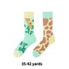 Novelties Funny Sock Cotton Boot Socks Fashion Ankle Socks Winter Warm Crew Socks Dress Socks for Women Girls Gifts