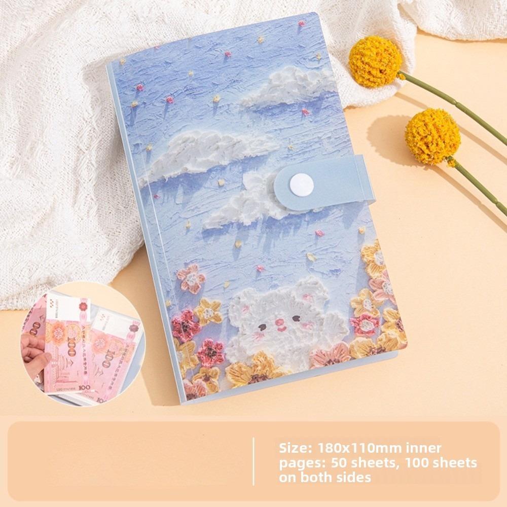 

100 Envelopes Money Saving Challenge Oil Painting Money Organizer A6 Budget Challenge Couple Savings Binder Sheets