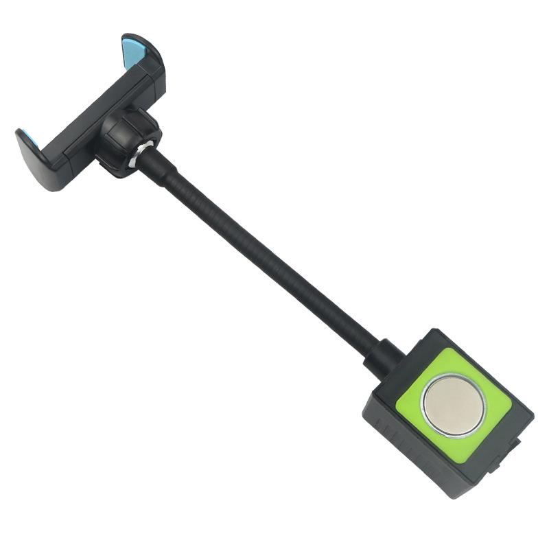 360° Rotating Magnetic Phone Holder for Sewing Machines - Shockproof, Strong Suction, Large Clip